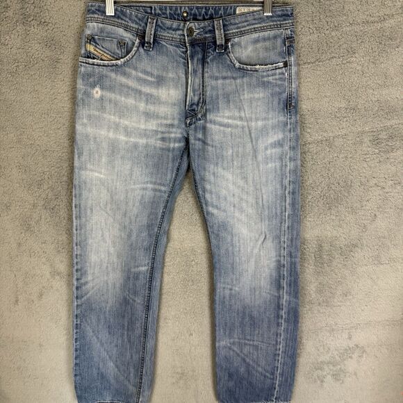 Diesel Men's Relaxed Jeans Light Blue